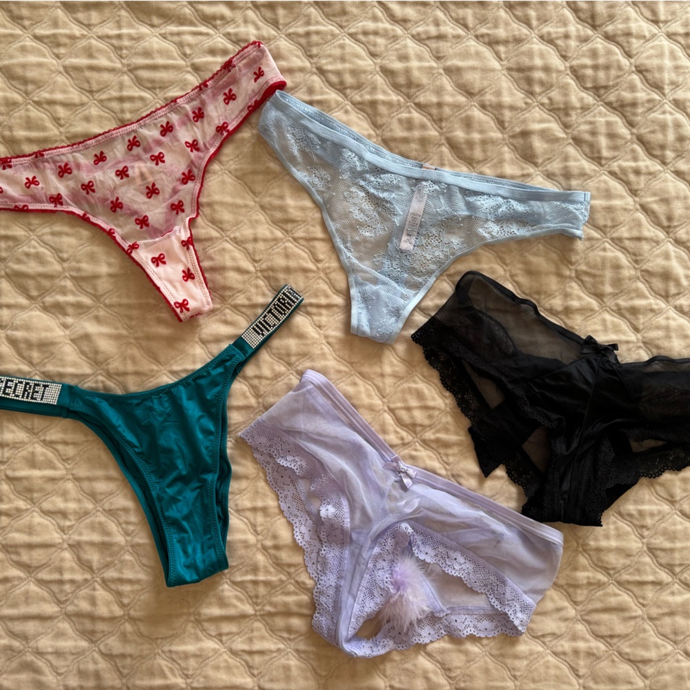 Women's Lace Intimates Set - Black, Blue, Purple, Red, Teal
